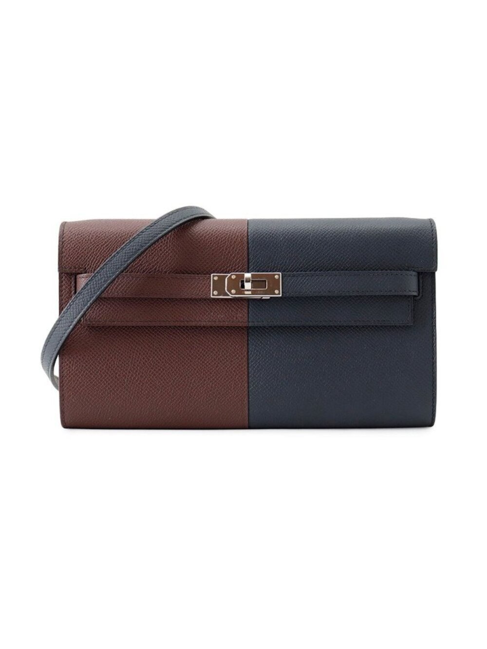Hermes Wallet Kelly Long to Go Casaque Blue Indigo Rouge Sellier Rose Texas